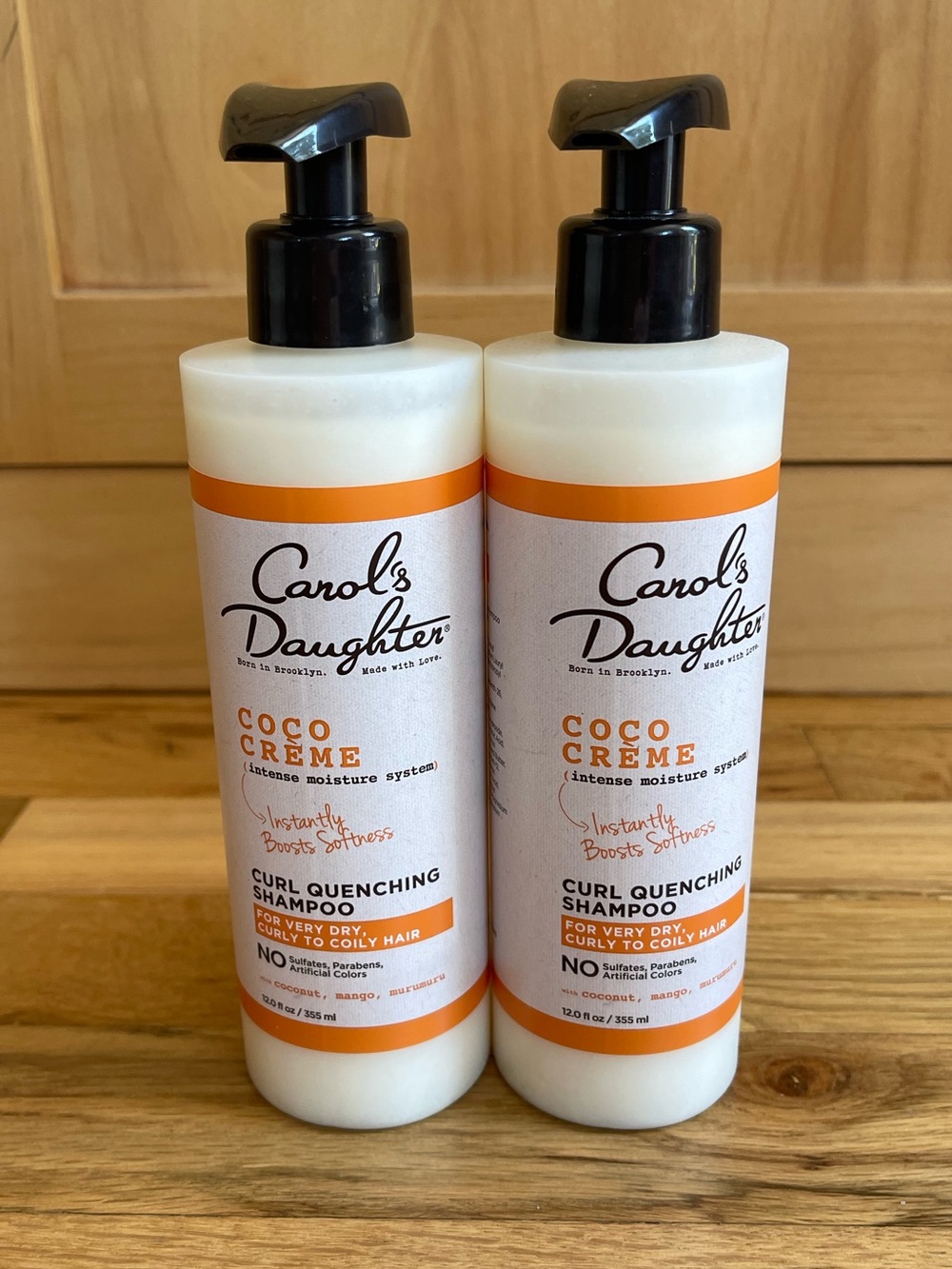 2 Carol’s Daughter Coco Creme Curl Quenching Shampoo for Very Dry To Coily Hair